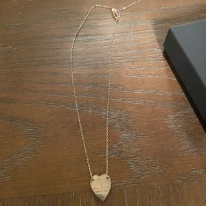 Gucci necklace silver
